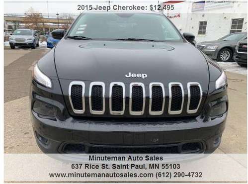 2015 Jeep Cherokee Latitude 4dr SUV 47781 Miles - - by for sale in Saint Paul, MN