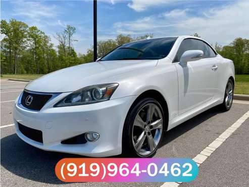 2012 Lexus IS250 Convertible - - by dealer - vehicle for sale in Raleigh, NC