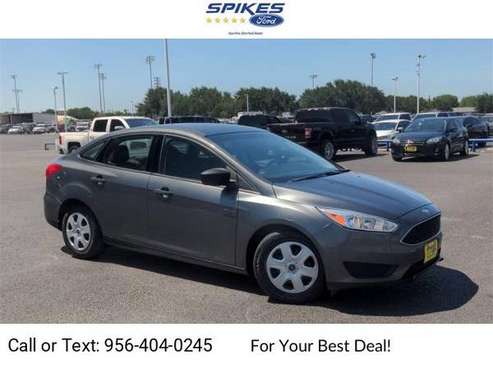 2017 Ford Focus S sedan GRAY - - by dealer - vehicle for sale in Mission, TX