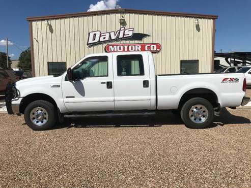 2007 Ford F250 4WD Crew Cab FX4 XLT 4x4 Diesel $7K for sale in Lubbock, TX