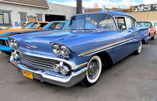 1958 Chevy Biscayne Sedan - cars & trucks - by dealer - vehicle... for sale in Los Angeles, CA