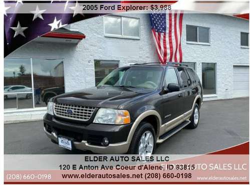 2005 Ford Explorer Eddie Bauer 4WD 4dr SUV - - by for sale in Coeur d'Alene, WA