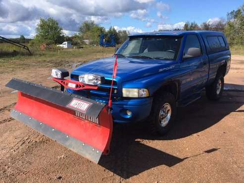 Dodge Ram with 2018 Western HTS 7'6" straight plow for sale in Antigo, WI