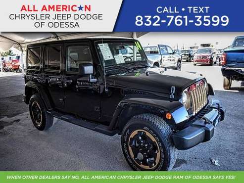 2014 Jeep Wrangler Unlimited 4WD 4dr Dragon Edition *Ltd Avail* for sale in Odessa, TX