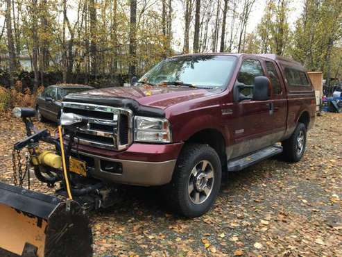 2006 FORD F250SD SUPERCAB FX4 DIESEL 4X4 WITH PLOW for sale in Palmer, AK