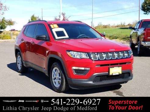 2018 Jeep Compass Sport FWD - cars & trucks - by dealer - vehicle... for sale in Medford, OR