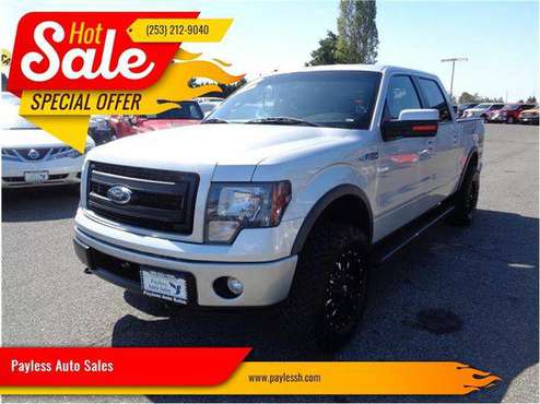 2014 Ford F-150 F150 F 150 FX4 4x4 4dr SuperCrew Styleside 5.5 ft. SB for sale in Lakewood, WA