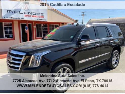 2015 Cadillac Escalade 2WD 4dr Premium - cars & trucks - by dealer -... for sale in El Paso, TX