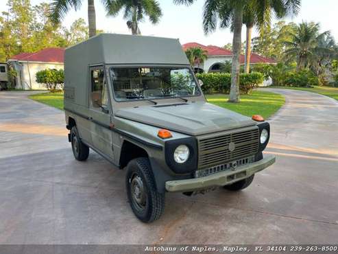 1989 Mercedes-Benz 230GE Puch G-Class HARD TOP! Swiss Army G-Wagon for sale in Naples, FL