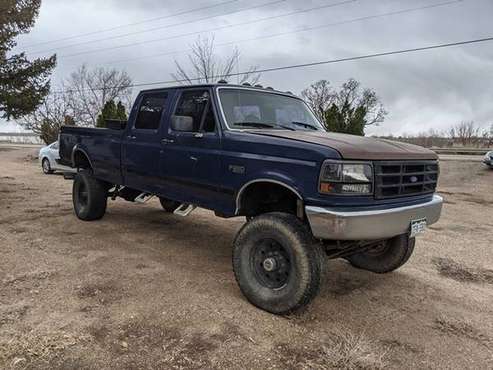 1997 Ford F350 XLT 4X4 7 3L Dsl Project Truck Over 22, 000 New Parts for sale in Masonville, CO