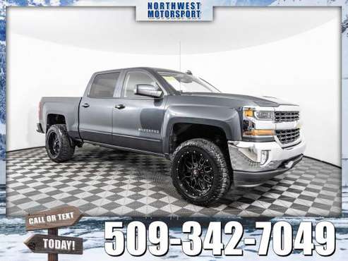 Lifted 2017 *Chevrolet Silverado* 1500 LT 4x4 - cars & trucks - by... for sale in Spokane Valley, WA