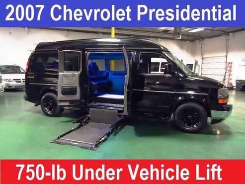 2007 Chevy 2500 Wheelchair Handicap UVL Conversion Van for sale in Oklahoma City, OK
