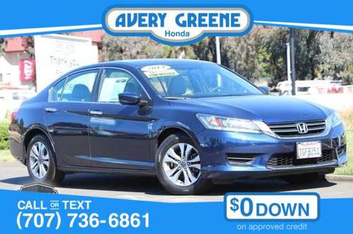 2014 Honda Accord LX - - by dealer - vehicle for sale in Vallejo, CA