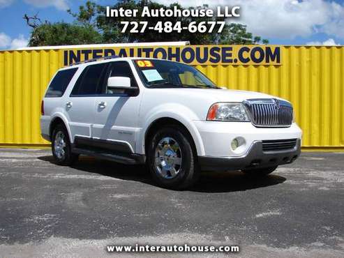 2003 Lincoln Navigator Luxury 4WD for sale in New Port Richey , FL