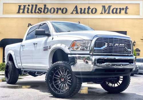 2018 Ram 2500*Diesel*4x4*Lifted*Leather*Clean Carfax*Low Miles* -... for sale in TAMPA, FL
