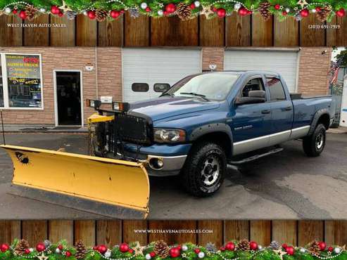 ☼☼ 2003 DODGE RAM 2500 HEAVY DUTY, FISHER PLOW, CREW CAB! 4X4 - cars... for sale in West Haven, CT