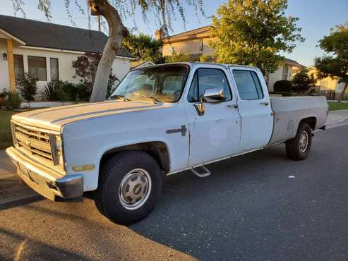 1986 Chevrolet 3+3 Crew Cab - cars & trucks - by owner - vehicle... for sale in Temple City, CA