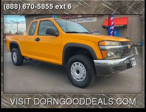 2006 Chevrolet Chevy Colorado Work Truck 4dr Extended Cab 4WD SB -... for sale in Keizer , OR