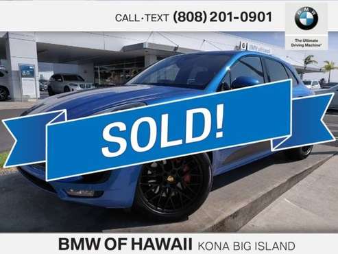 2017 Porsche Macan GTS - - by dealer - vehicle for sale in Kailua-Kona, HI