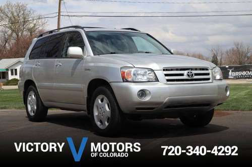2005 Toyota Highlander AWD All Wheel Drive Limited SUV - cars & for sale in Longmont, CO