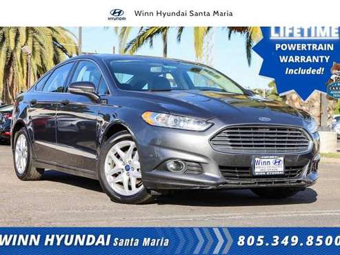 2015 Ford Fusion SE sedan Gray - - by dealer - vehicle for sale in Santa Maria, CA