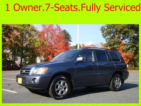 2006 Toyota Highlander V6 AWD /1 Owner/Fully Serviced/7-Seats - cars... for sale in Ashland , MA