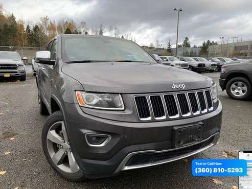 2014 Jeep Grand Cherokee Limited - cars & trucks - by dealer -... for sale in Bellingham, WA