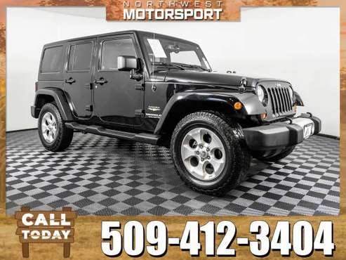 2013 *Jeep Wrangler* Unlimited Sahara 4x4 for sale in Pasco, WA