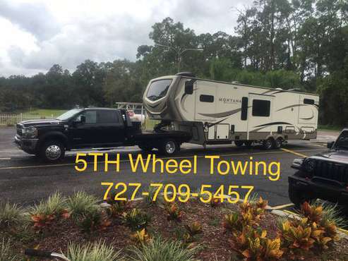 5th wheel CAMPER TOWING HAULING TRANSPORT INSURED SETUP/BREAKDOWN -... for sale in SAINT PETERSBURG, FL