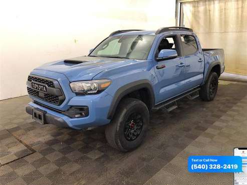 2018 TOYOTA TACOMA TRD Pro - Call/Text - cars & trucks - by dealer -... for sale in Fredericksburg, VA