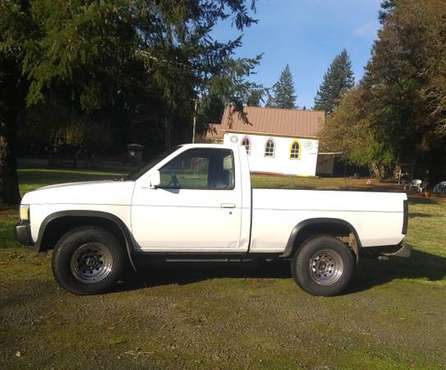 1995 nissan 4wd p.u. - cars & trucks - by owner - vehicle automotive... for sale in Philomath, OR