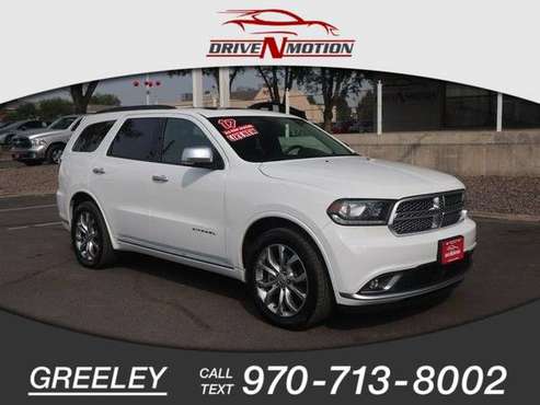 2017 Dodge Durango Citadel Sport Utility 4D - cars & trucks - by... for sale in Greeley, CO
