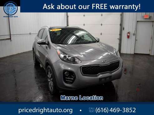 2017 Kia Sportage EX AWD - cars & trucks - by dealer - vehicle... for sale in Marne, MI