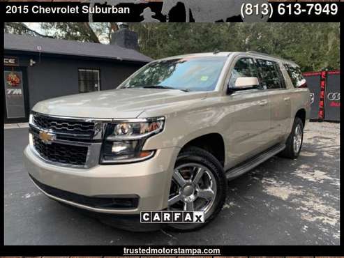 2015 Chevrolet Suburban LT with Warning tones headlamp on,... for sale in TAMPA, FL