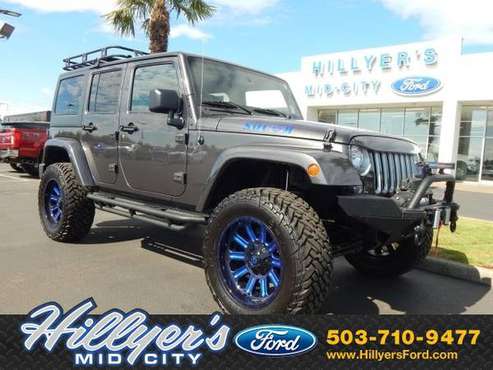 2017 Jeep Wrangler Unlimited Sahara for sale in Woodburn, OR