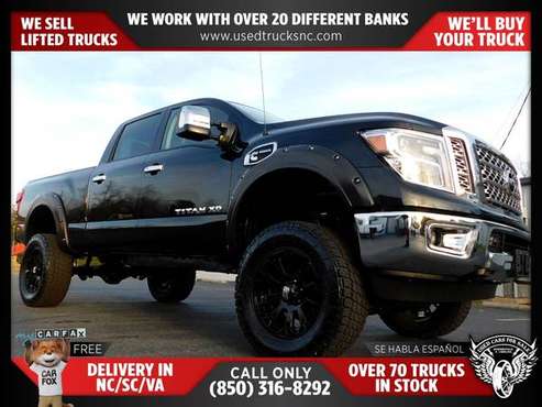 441/mo - 2016 Nissan Titan XD SL 4x4Crew Cab Pickup (Diesel) FOR for sale in KERNERSVILLE, NC