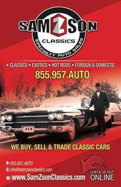 Classic / Exotic Cars - We Buy, Sell , Trade & Ship. for sale in NEW YORK, NY