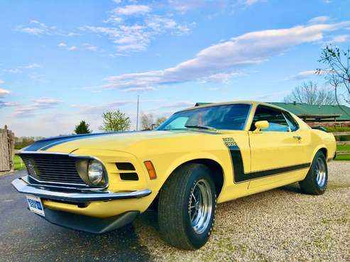 1970 Ford Mustang Boss 302 for sale in Knightstown, IN