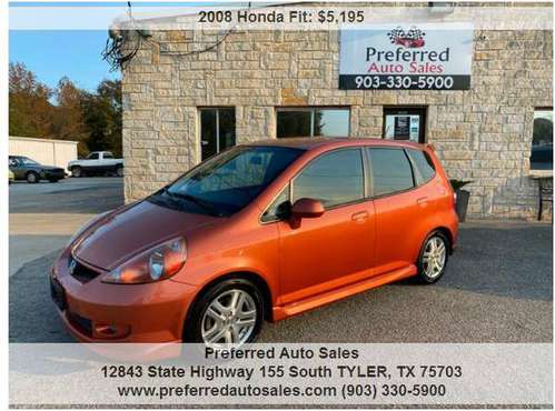 2008 Honda Fit-Very Clean-Runs and Drives Great-only 2 Owners! -... for sale in Tyler, TX
