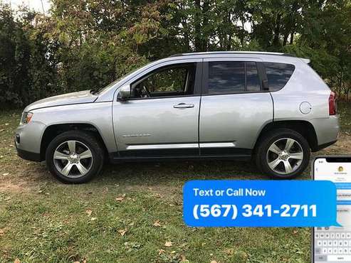 2017 Jeep Compass 4d SUV FWD High Altitude DC LOW PRICES WHY PAY... for sale in Northwood, OH