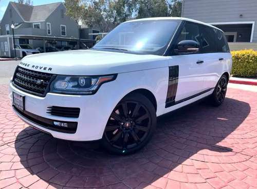 2017 Range Rover 5 0L Supercharged White for sale in Los Altos, CA