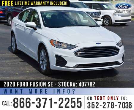 *** 2020 FORD FUSION SE *** SAVE Over $4,000 off MSRP! - cars &... for sale in Alachua, GA