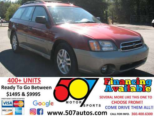 2002 Subaru Legacy Wagon 5dr Outback Man - - by for sale in Roy, WA