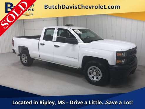 2015 Chevrolet Silverado 1500 WT 4D Ext Cab V8 Pickup Truck For Sale for sale in Ripley, MS