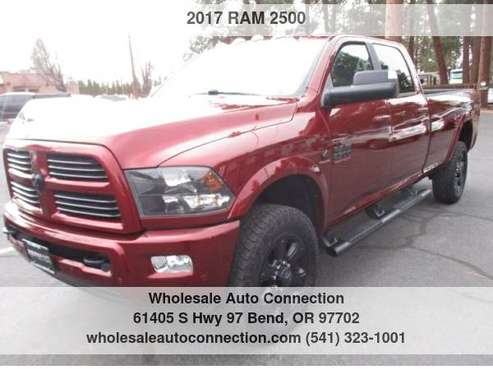2017 Ram 2500 Big Horn 4x4 Crew Cab 8' Box - cars & trucks - by... for sale in Bend, OR