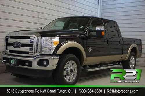 2013 Ford F-250 F250 F 250 SD Lariat Crew Cab 4WD -- INTERNET SALE... for sale in Canal Fulton, OH