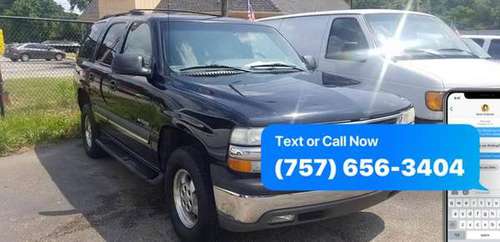 2002 Chevrolet Chevy Tahoe LS 2WD 4dr SUV Crazy prices on Quality... for sale in Newport News, VA