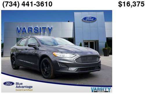2019 Ford Fusion S - - by dealer - vehicle automotive for sale in Ann Arbor, MI