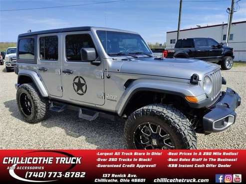 2018 Jeep Wrangler Unlimited Sahara - - by dealer for sale in Chillicothe, OH
