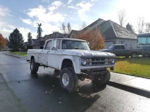 1968 Dodge Crew Cab - cars & trucks - by owner - vehicle automotive... for sale in Hillsboro, OR